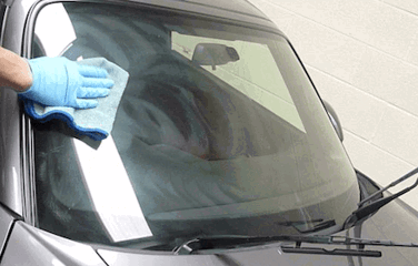 Car Window Cleaning